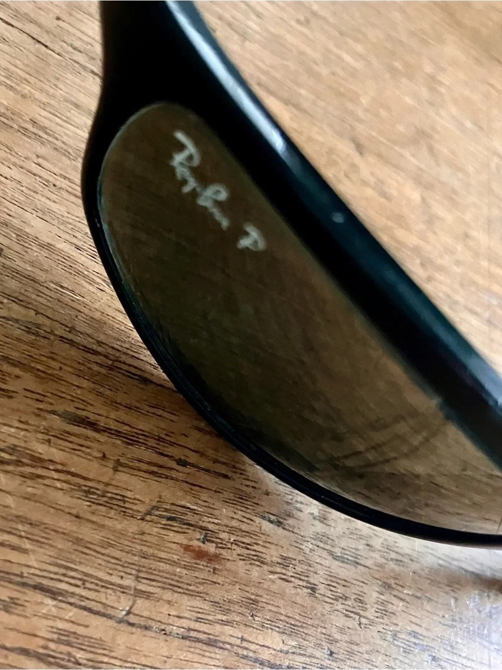 Ray-Ban Men’s Wraparound Sunglasses with Blackout Lenses